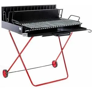 Pegoraro Angelo 323 Maxi - Holzgrill mit Grillrost - zusammenklappbar und tragbar