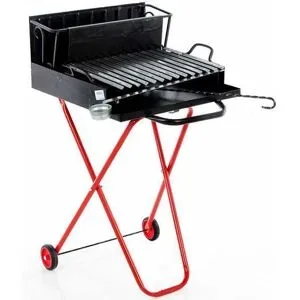 Pegoraro Angelo 142 Small  Tragbarer Holz- und Holzkohlegrill  Klappbar