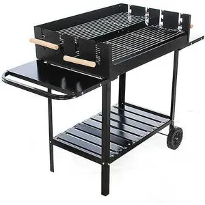 Royal Food CB 280X - Kohlegrill mit 2 Grillrosten - Kochfläche 75 x 50