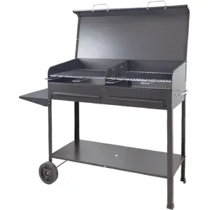 Mille Vanessa 2G - Handgefertigter Holzkohlegrill aus Eisen - 2x 47.5x37cm