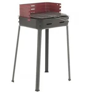 Mille Flavia s/r 41 - Handgefertigter Eisen-Holzkohlegrill - 41x29,5cm
