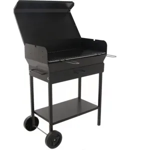 Mille Doriano - Handgefertigter Eisen-Holzkohlegrill - 67,5x37cm