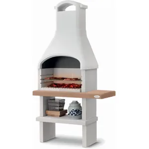 Palazzetti Rimini - Grillkamin aus Beton - Grillfläche 68x40 cm