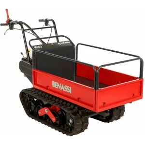 Benassi M503  Raupen-Motorschubkarre mit erweiterbarer Mulde  Tragfähigkeit 550 kg