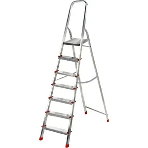AgriEuro Premium Alu-Stehleiter Alice 7, 7 Stufen, 2,15 m