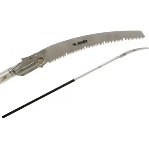 Handsäge Ausonia 35151 auf festem Verlängerungsschaft aus Aluminium (Totallänge 210 cm)
