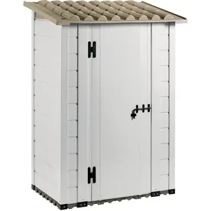 Garofalo Tuscany 100  Gerätehaus  Mit Pultdach  122,5 × 82,5 × 201 cm