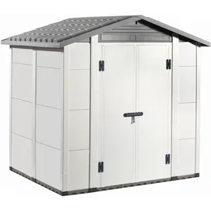 Garofalo Urban 200  Gerätehaus  Mit Doppeltür  202,5 × 162,5 × 216 cm