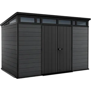 Keter Cortina 11x7 - Gartenhaus - mit Doppeltür - 340x218x226 cm