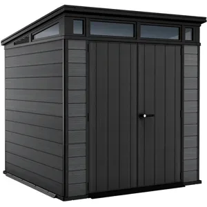 Keter Cortina 7x7  Gartenhaus - mit Doppeltür  214 × 218 × 226 cm