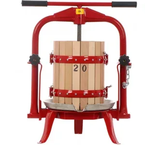 Baesso F20 - Obst- und Gemüsespindelpresse 11 L - Holzpresskorb