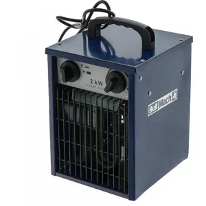 BullMach BM-EFH 2H - Elektro-Heizgerät mit Ventilator - 230V - 2kW