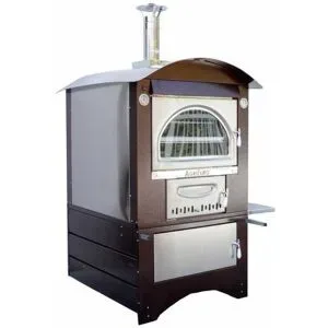 AgriEuro TOP-LINE AgriEuro Maximus 100 Deluxe EXT - Edelstahl Holzbackofen für draußen - kupferfarben