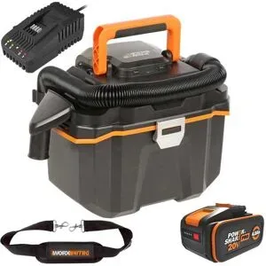 Worx Nitro WX031 - Tragbarer Nass- und Trockensauger - 20V 4.0Ah