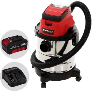Akku-Nass- und Trockensauger Einhell TC-VC 18/20 Li - 18V 4Ah