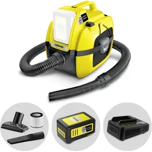Karcher Kärcher WD 1 - Akku-Nass-/ Trockensauger 18V 5 Ah
