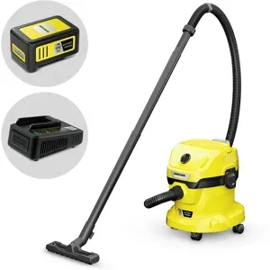 Karcher Kärcher WD 2-18 - Akku-Nass-/Trockensauger - 12 Liter Behälter - 18 V - 5 Ah