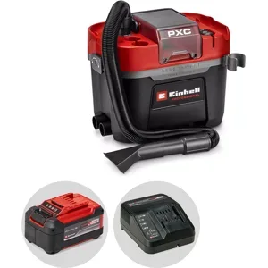 Einhell TP-VC 18/10 Li BL - Akku-Nass-Trockensauger - 18V 5.2Ah