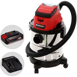 Akku Nass- und Trockensauger Einhell TC-VC 18/20 Li  - 18V 2.5Ah