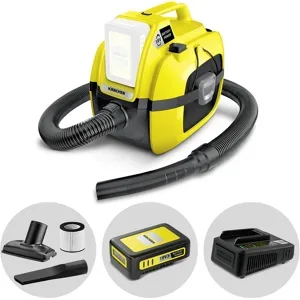 Karcher Kärcher WD 1 - Akku-Nass-/ Trockensauger 18V 2,5 Ah