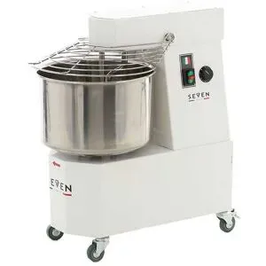 Spiralkneter Seven Italy GH 30 2V - 230 V - mit Rädern und Zeitschalter - 2 Geschwindigkeiten