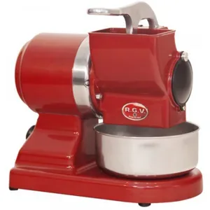 R.G.V. RGV Robusta - Elektro Tisch-Reibe Red - aus Aluminiumdruckguss - 450W