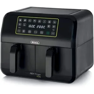 Ariete 4623 Airy Fryer Dual - Heißluftfritteuse mit Doppelkorb und digitaler Anzeige