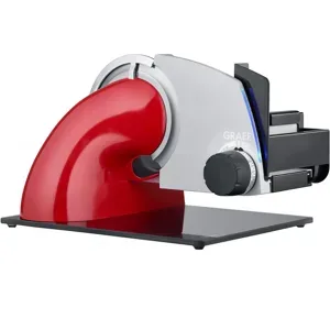 Graef SKS Line 700 rot - Freitragender Allesschneider- Messer Ø170 mm - mit Led-Beleuchtung