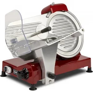 G3 Ferrari Emilia 250 Rosso - Aufschnittmaschine mit 250 mm Edelstahlklinge - 240W