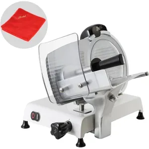 Berkel Red Line 250 Weiß  Aufschnittmaschine mit 250 mm-Messer aus verchromtem Stahl