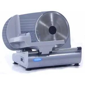 R.G.V. RGV Ausonia 220 Silver - Aufschnittmaschine mit 220mm herausnehmbarem Messer, 150W