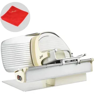 Berkel Home Line Plus 250 Creme matt  Aufschnittmaschine mit 250-mm-Messer