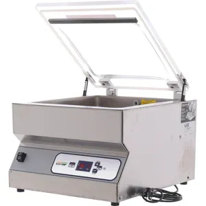 AgriEuro TOP-LINE Kammervakuumierer Euro 4100 Pro Edelstahl - Schweißleiste 40 cm