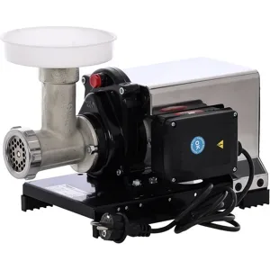 Reber 9502NSP Edelstahl - Nr.5 - elektrischer Fleischwolf - 400W