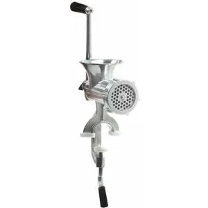 Palumbo Pavi Palumbo-Pavi Nr. 10 - Manueller Fleischwolf mit Kurbel - aus lebensmittelechtem Aluminium