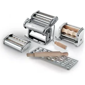 Imperia Fabbrica della Pasta - manuelle Nudelmaschine aus Edelstahl