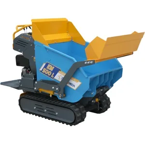 EuroMech EM500L Dump & Shovel  Raupendumper mit hydraulischer Kippmulde und Schaufel 500 kg  Hydrostatischer Antrieb