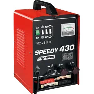 Helvi Speedy 430 - Tragbares Batterieladegerät und Starter - 12/24 V - 230 V