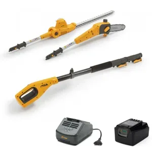 Stiga MT 100e Kit - Akku-Multitool auf Verlängerungsschaft - 20V/4Ah