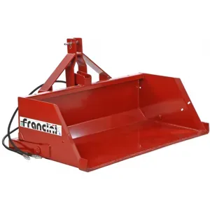 Francini PR 200 - Heckschaufel mit hydraulischem Umkippen ab 200 cm - Tragfähigkeit 700 kg
