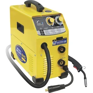 GYS Easymig 130 - Inverter Schweißgerät (MIG/MAG: GAS, NO GAS und MMA) - Gleichstrom (DC)