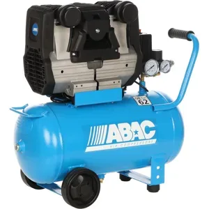 ABAC POLE POSITION QUIETE OS20 - Elektrischer Einphasen-Luftkompressor, leise - Öl-frei - Motor 2 PS - 24 lt