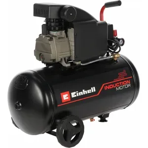 Einhell TE-AC 270/50/10 - Elektrischer Kompressor mit Wagen - Motor 2.5 PS - 50 Liter