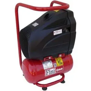 FINI CIAO 6 - Kompakter tragbarer Kompressor - Motor 1.5 PS oilless - 6 Lt