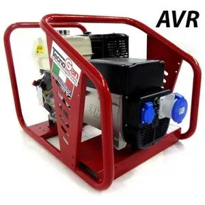 TecnoGen H8000 AVR - Benzin-Stromerzeuger mit AVR 5.3 kW -Dauerleistung 4.8 kW - 230V