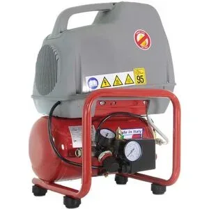 FIAC AIR 6/F-201  Tragbarer, ölfreier Einphasen-Elektroluftkompressor  1,5-PS-Motor  6 Liter