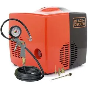 Black & Decker BD195 CUBO - Elektrischer kompakter tragbarer Kompressor - Motor 1.5PS - 8 Bar