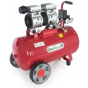 GeoTech S-AC 50.8.10 - Leiser elektrischer Kompressor 50 Lt - Motor 1 PS