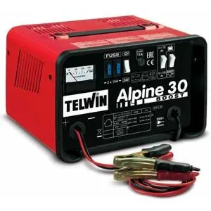 Telwin Alpine 30 Boost - Akkuladegerät - für Batterien WET mit 12/24 V Spannung - 800 W