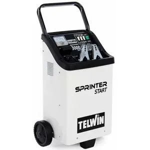 Telwin Sprinter 3000 Start - Batterieladegerät und Starter - Batterien WET/START-STOP 12/24V